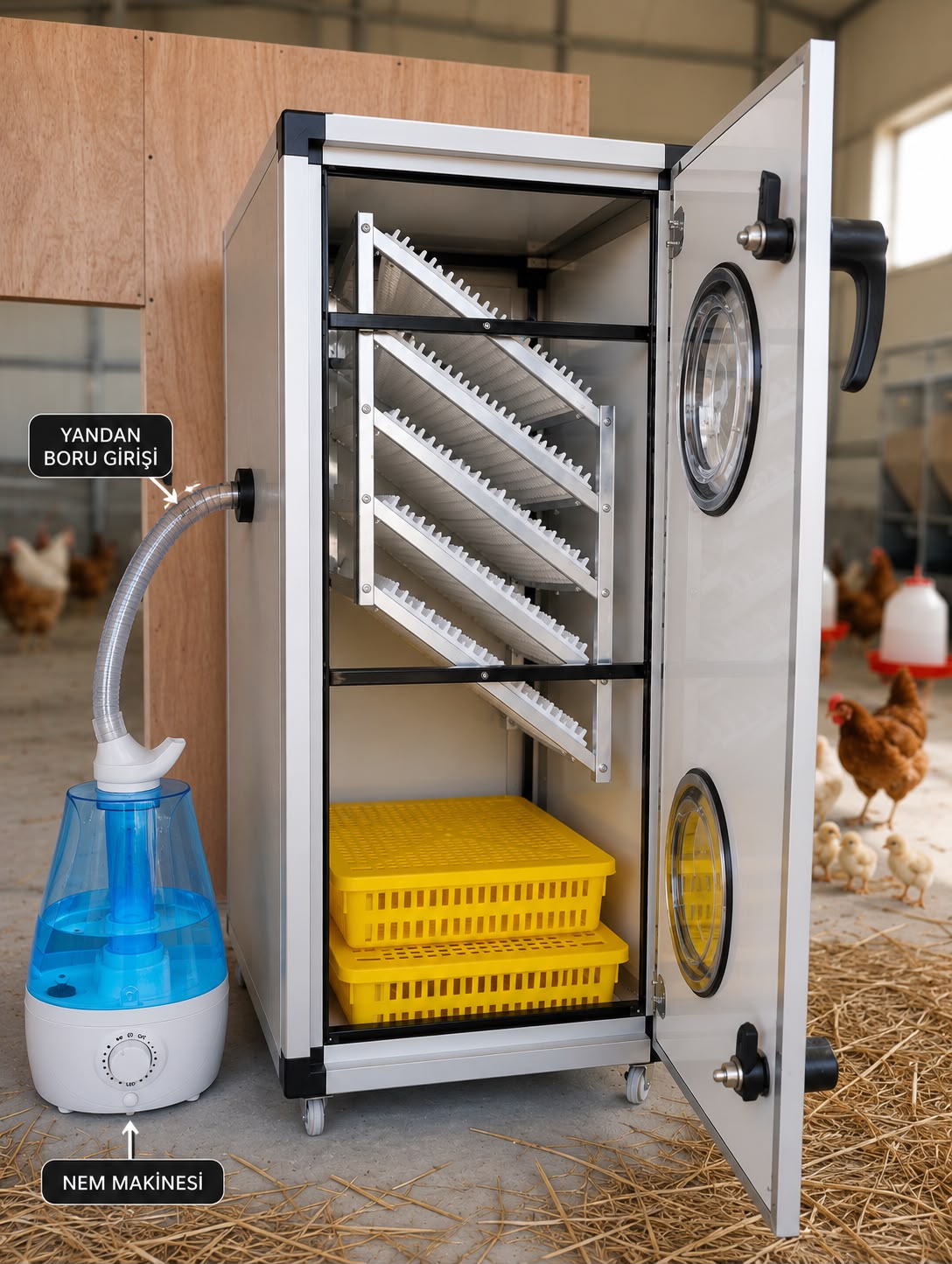 Hobi Kuluçka 440 Gelişim 220 Çıkım